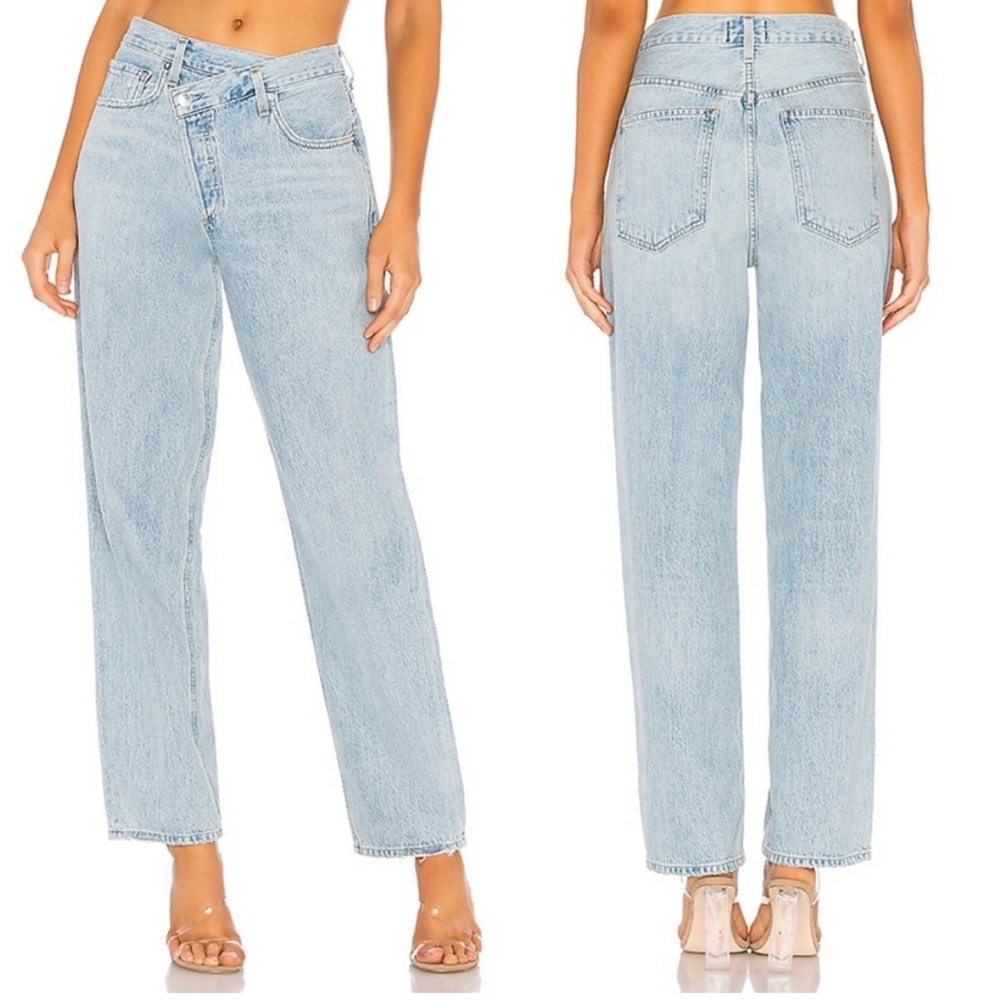 AGOLDE Criss Cross Upsized Jean In Suburbia 25.